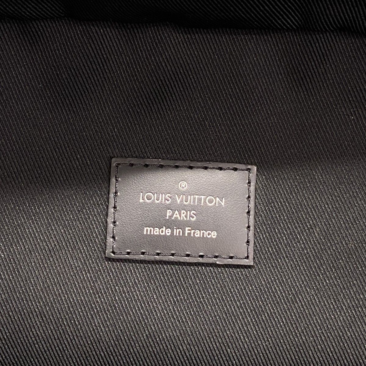 Louis Vuitton Backpack Damier Graphite Pixel Josh Black Blue — view 5