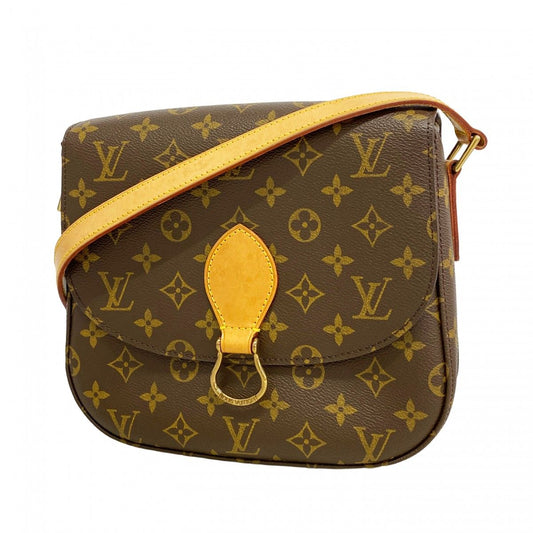 Louis Vuitton Shoulder Bag Monogram Saint Cloud GM Brown