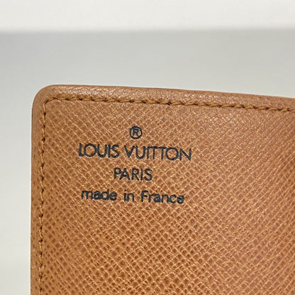 Louis Vuitton Card Case Monogram Holder Cles Depression Brown — view 4