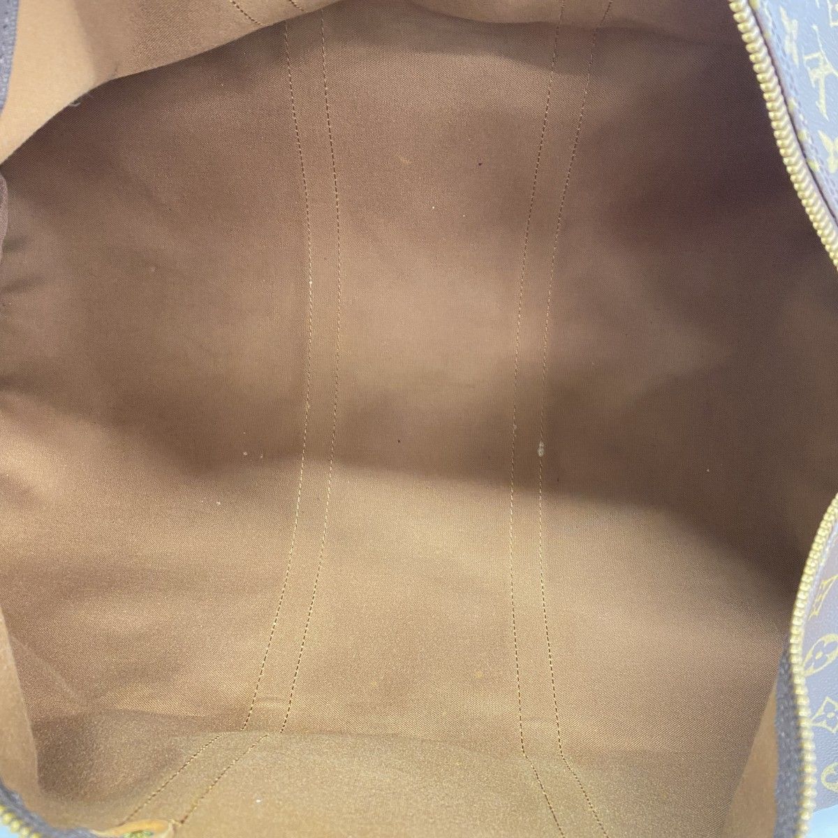 Louis Vuitton Boston Bag Monogram Keepall 55 Brown — view 4