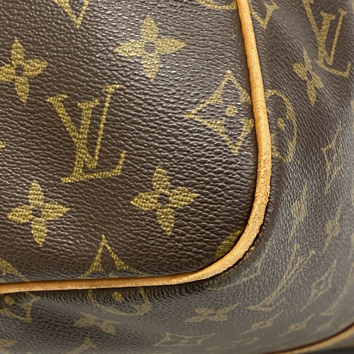 Louis Vuitton Boston Bag Monogram Keepall 55 Brown — view 6