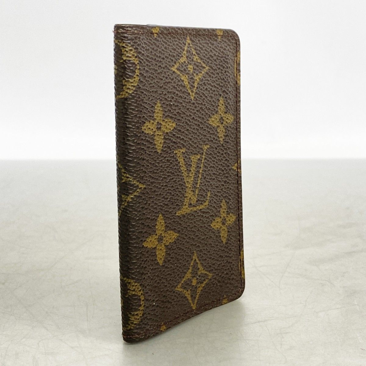 Louis Vuitton Card Case Monogram Pochette Carte de Visite Brown — view 2