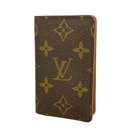 Louis Vuitton Card Case Monogram Pochette Carte de Visite Brown