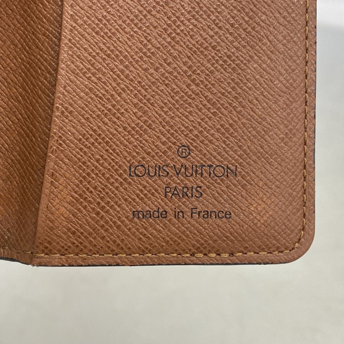 Louis Vuitton Card Case Monogram Pochette Carte de Visite Brown — view 4