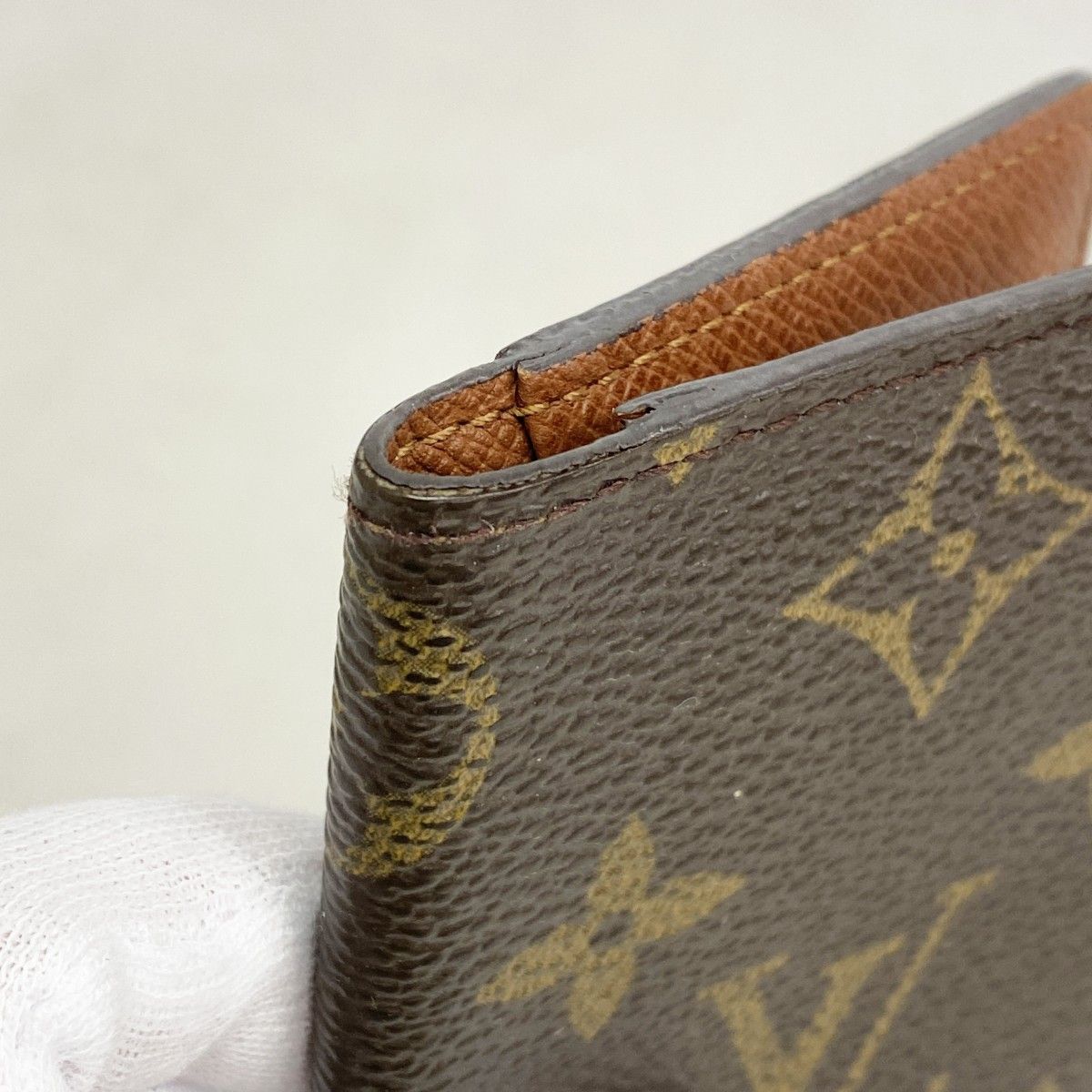 Louis Vuitton Card Case Monogram Pochette Carte de Visite Brown — view 5