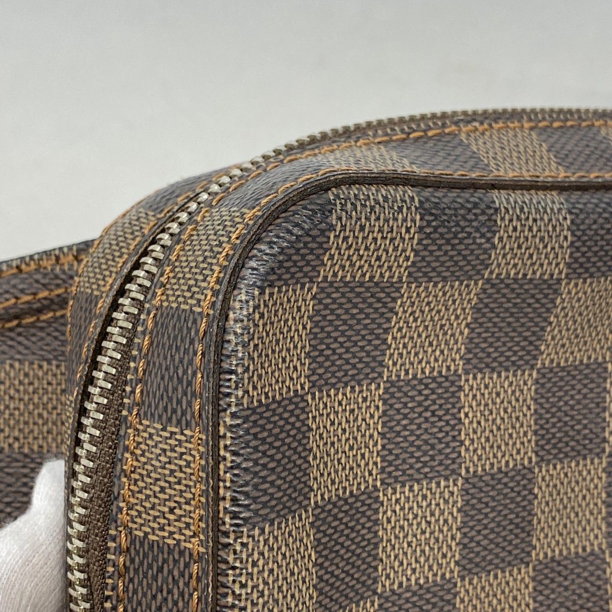 Louis Vuitton Belt Bag Damier Geronimos Ebene — view 6