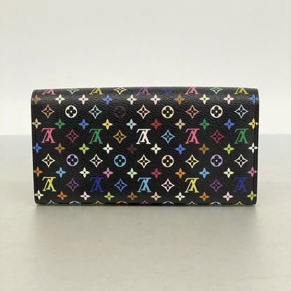 Louis Vuitton Wallet Monogram Multicolor Portefeuille Sarah Noir — view 9