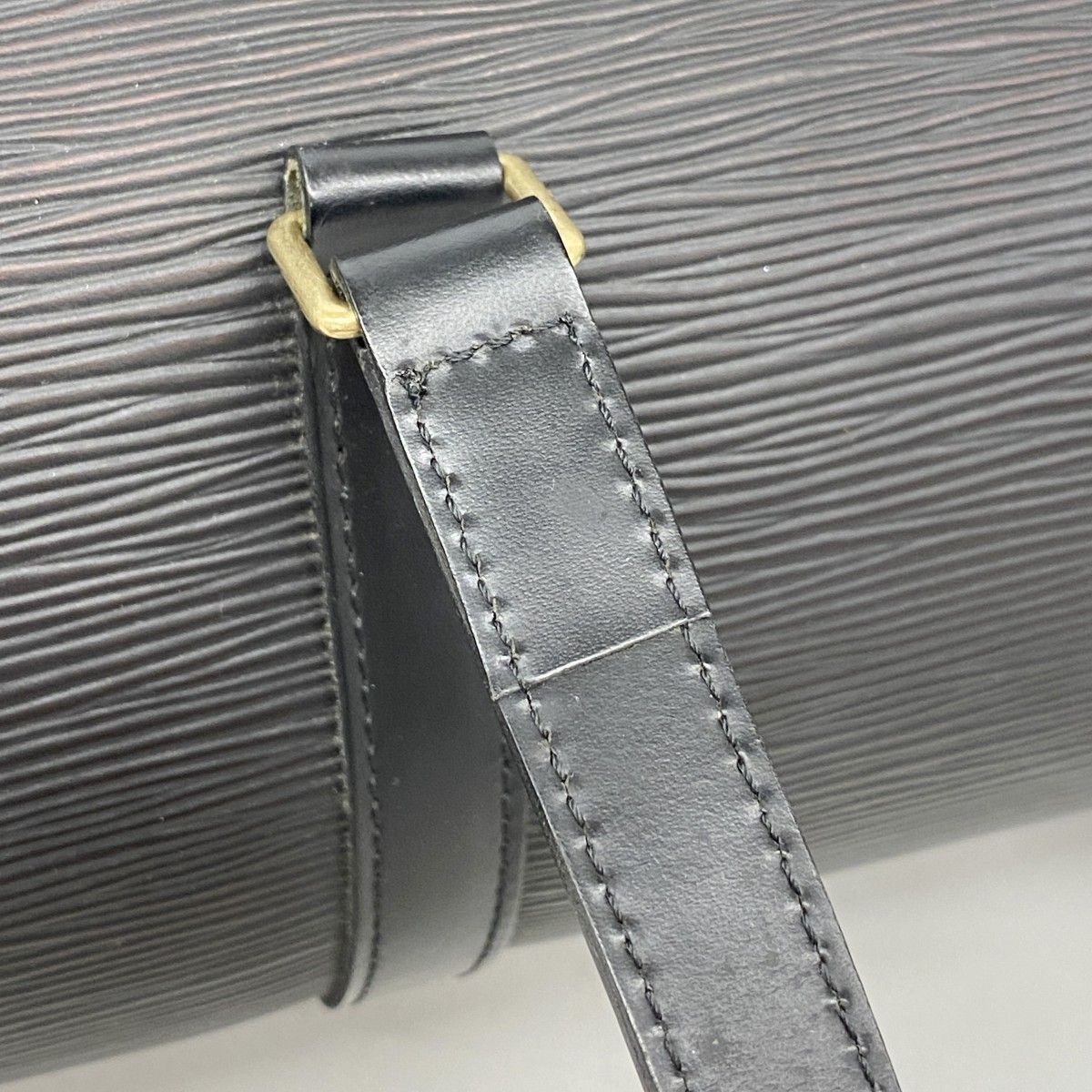 Louis Vuitton Handbag Epi Souflo Noir — view 8