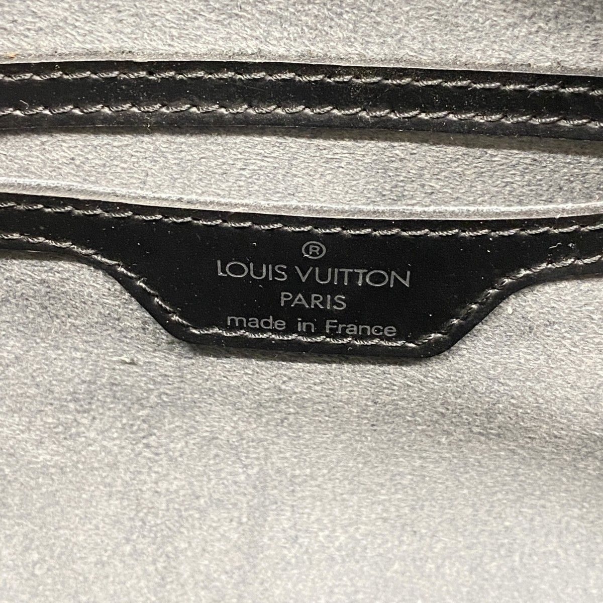 Louis Vuitton Handbag Epi Souflo Noir — view 5