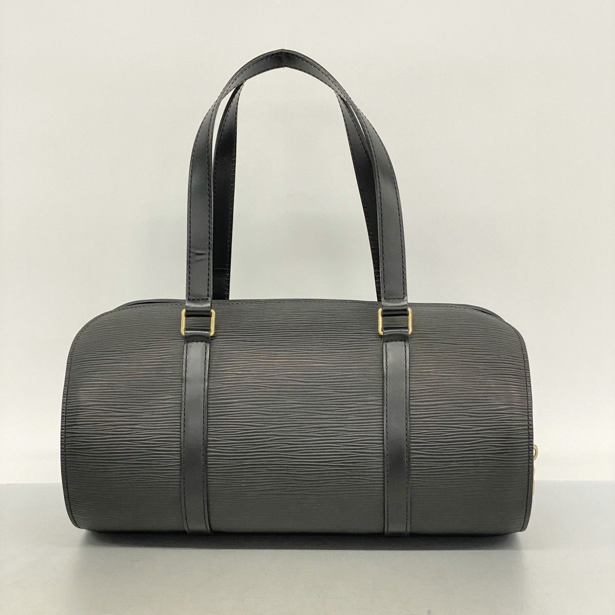Louis Vuitton Handbag Epi Souflo Noir — view 9