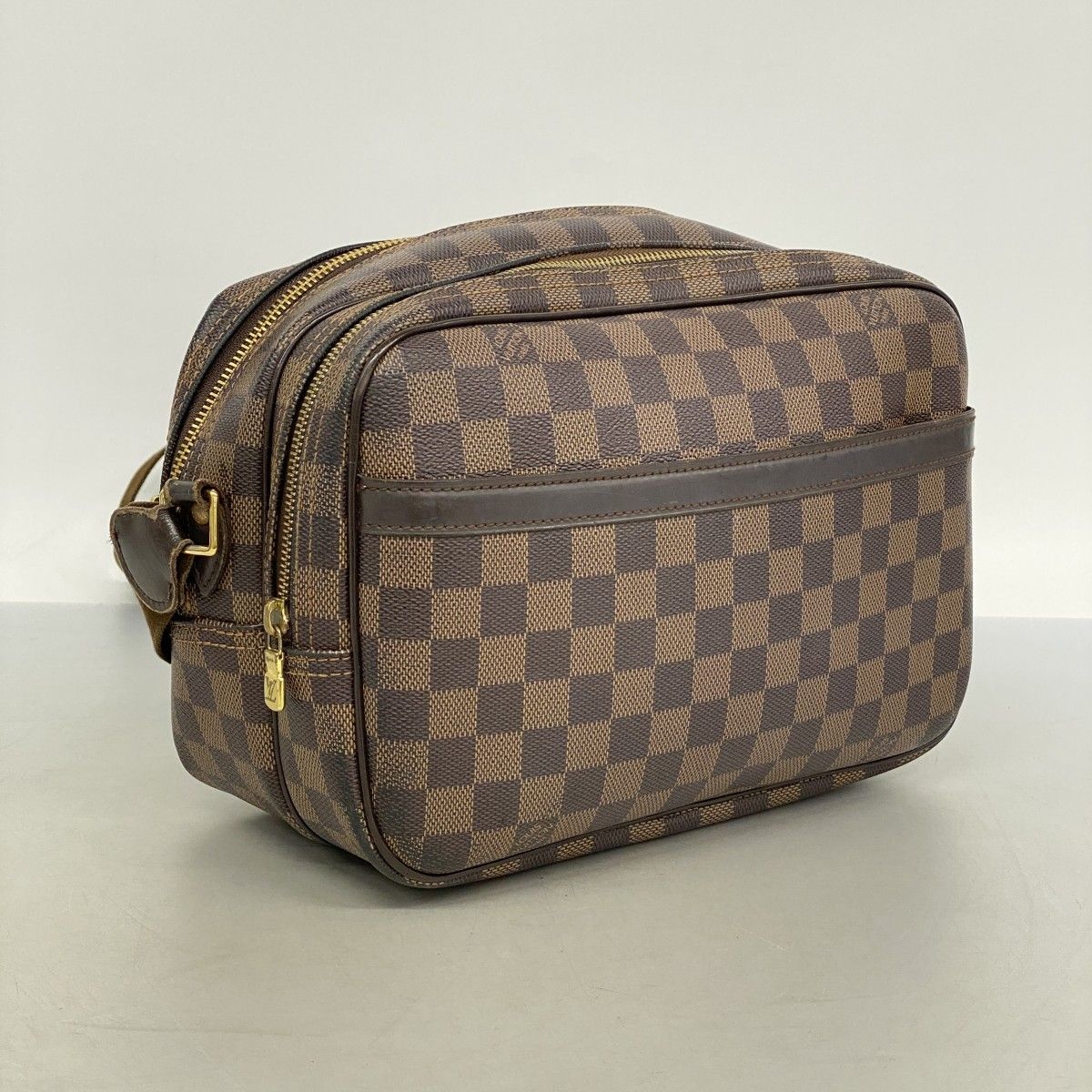 Louis Vuitton Shoulder Bag Damier Reporter PM Ebene — view 2