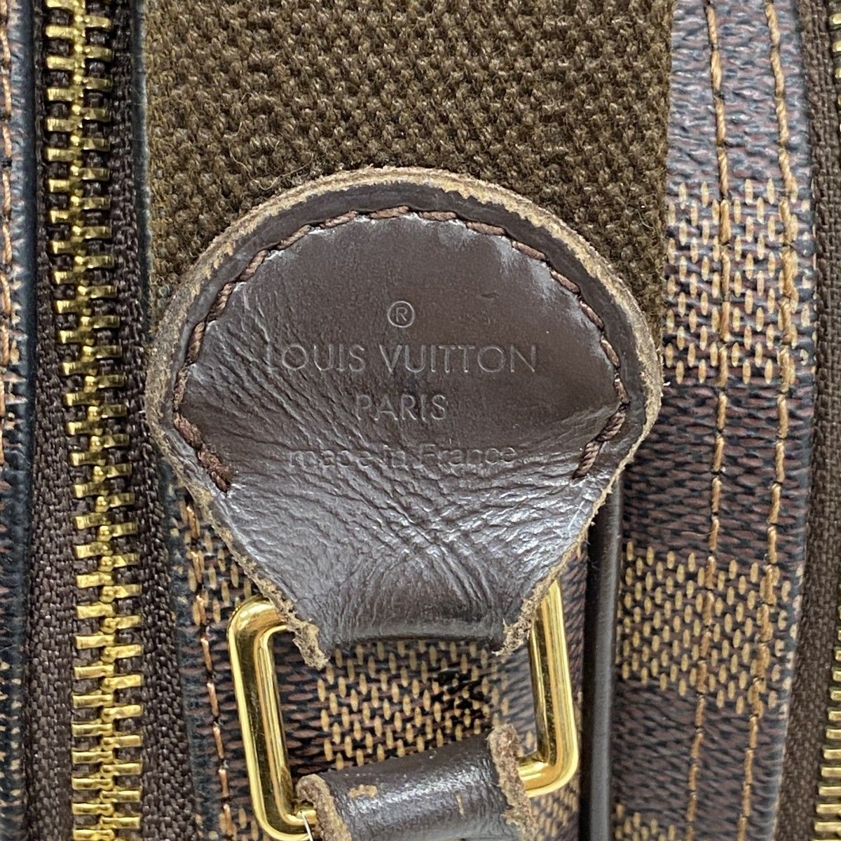 Louis Vuitton Shoulder Bag Damier Reporter PM Ebene — view 5