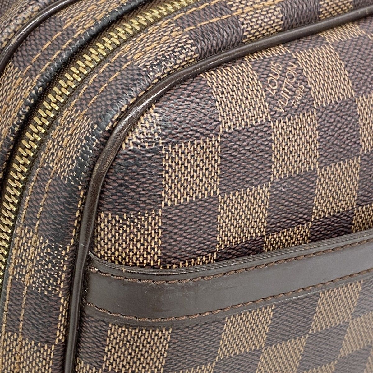 Louis Vuitton Shoulder Bag Damier Reporter PM Ebene — view 8