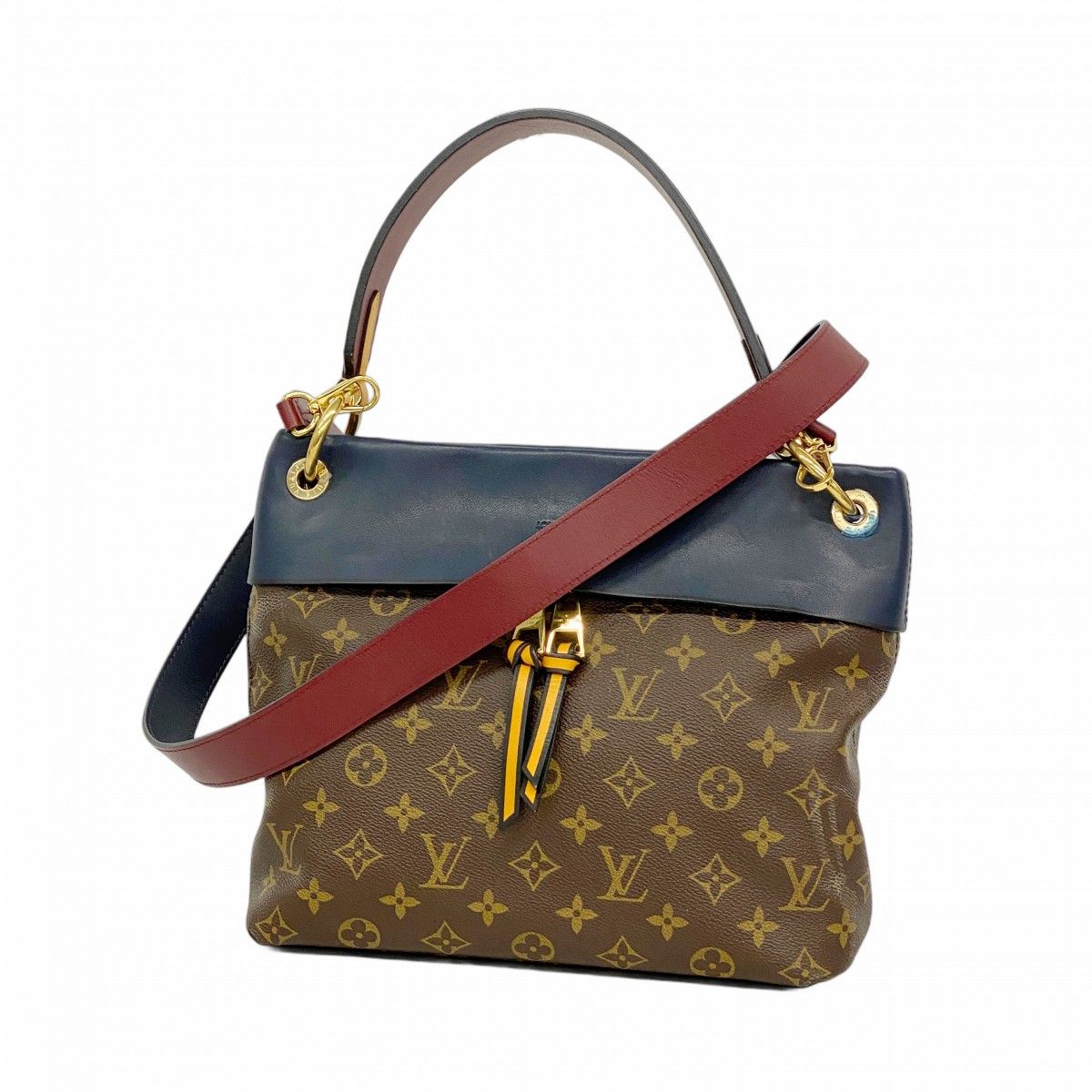 Louis Vuitton Handbag Monogram Tui Roulis Besace Marine Bordeaux 2-Way Bag