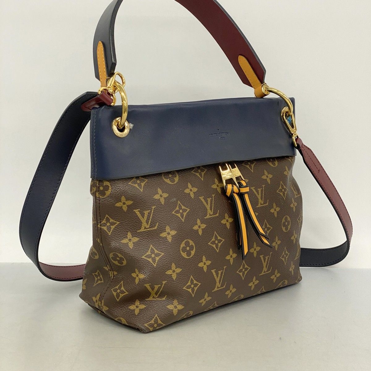 Louis Vuitton Handbag Monogram Tui Roulis Besace Marine Bordeaux 2-Way Bag — view 2