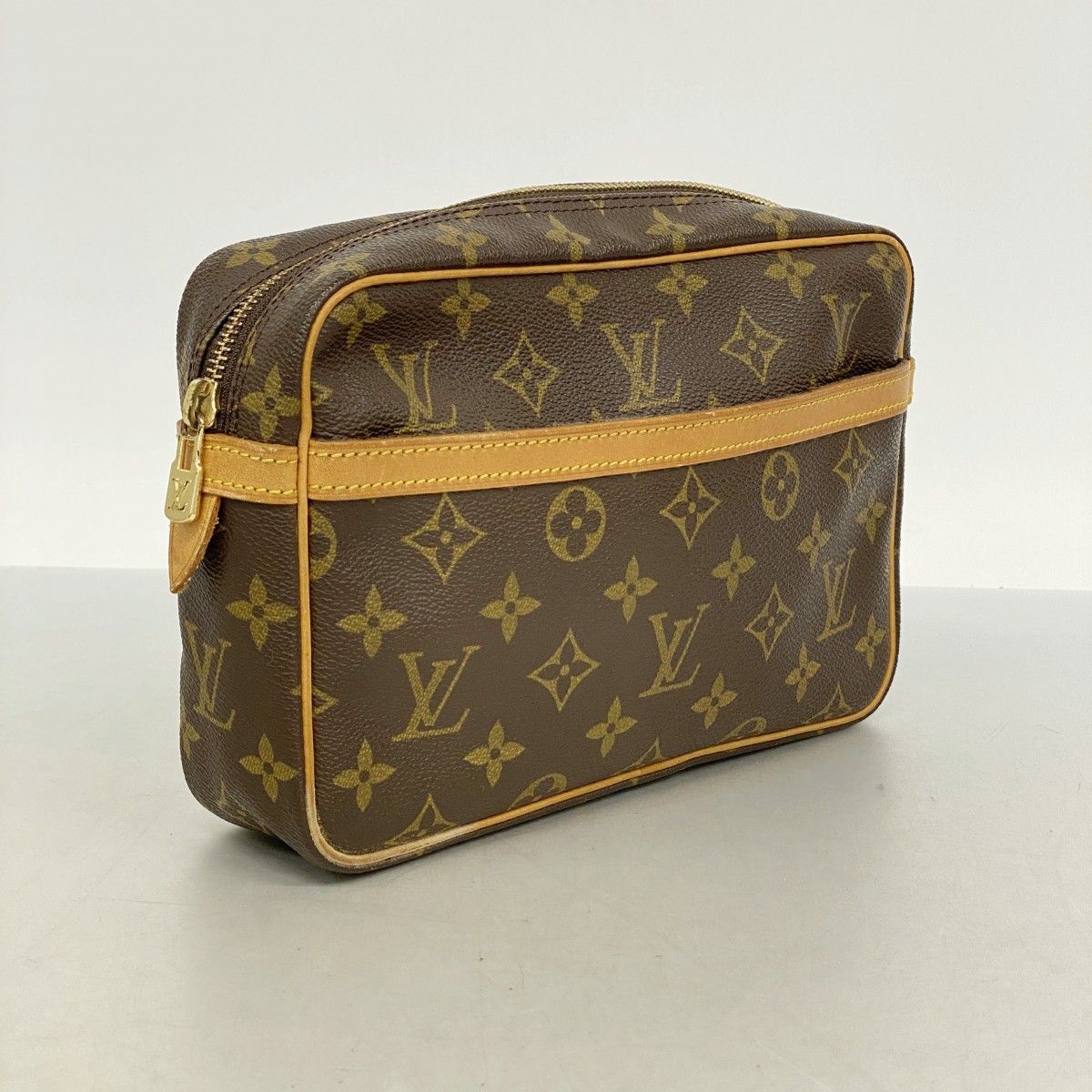 Louis Vuitton Clutch Monogram Compiegne 23 Brown — view 2