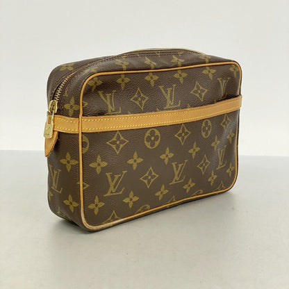 Louis Vuitton Clutch Monogram Compiegne 23 Brown — view 2