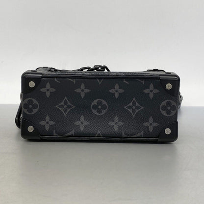 Louis Vuitton Shoulder Bag Monogram Eclipse Mini Soft Trunk Black — view 3