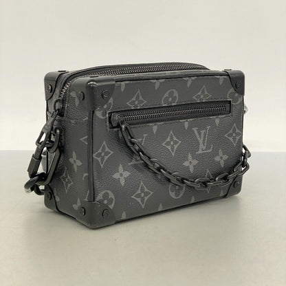 Louis Vuitton Shoulder Bag Monogram Eclipse Mini Soft Trunk Black — view 2
