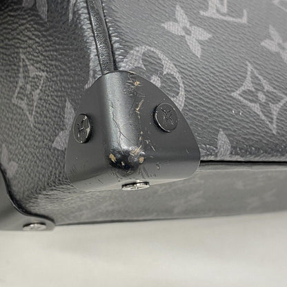 Louis Vuitton Shoulder Bag Monogram Eclipse Mini Soft Trunk Black — view 6