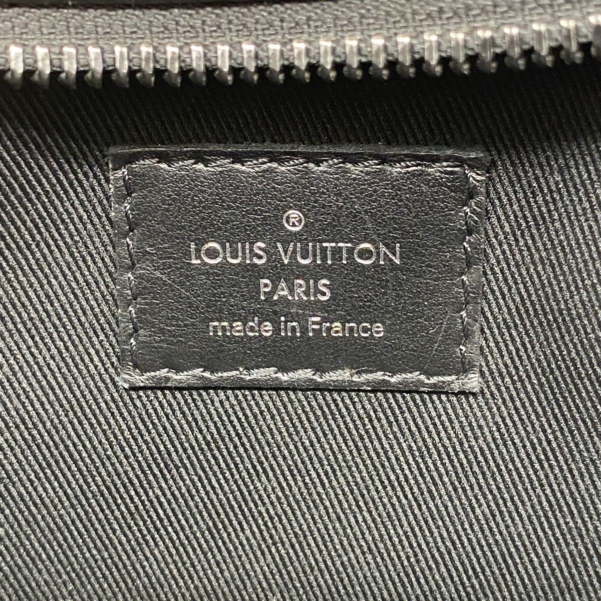 Louis Vuitton Shoulder Bag Monogram Eclipse Mini Soft Trunk Black — view 5