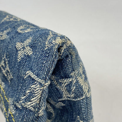 Louis Vuitton Pouch Monogram Denim Pochette Plat Blue — view 7