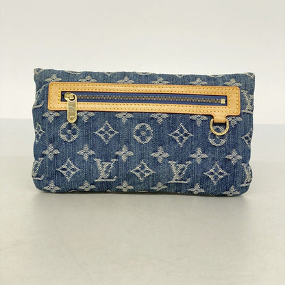 Louis Vuitton Pouch Monogram Denim Pochette Plat Blue — view 9