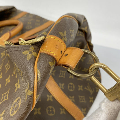 Louis Vuitton Boston Bag Monogram Keepall Bandouliere 60 Brown — view 6