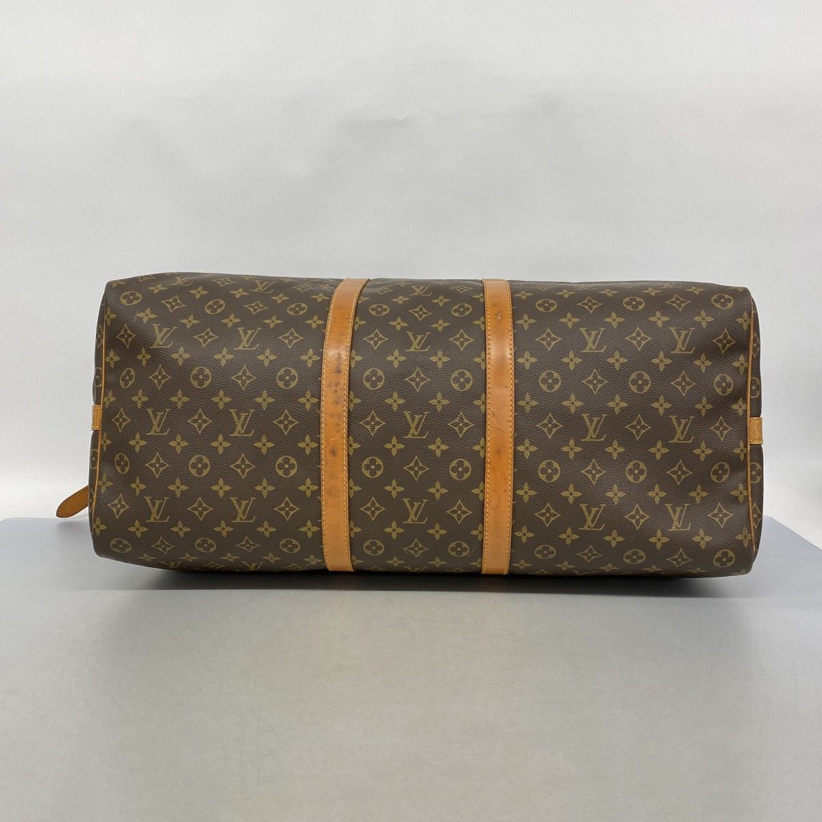 Louis Vuitton Boston Bag Monogram Keepall Bandouliere 60 Brown — view 3
