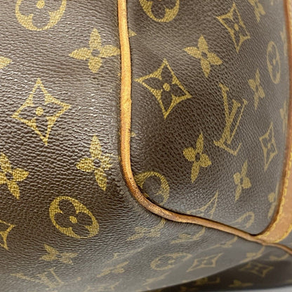 Louis Vuitton Boston Bag Monogram Keepall Bandouliere 60 Brown — view 7
