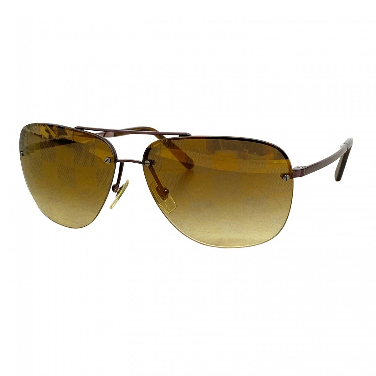 Louis Vuitton Sunglasses Damier Socore Brown Eyewear