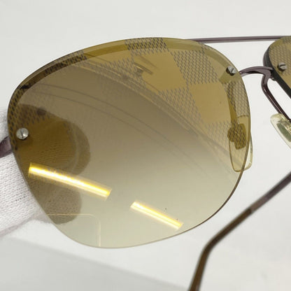 Louis Vuitton Sunglasses Damier Socore Brown Eyewear — view 7