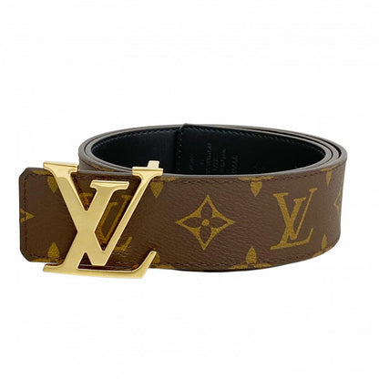 Louis Vuitton Belt Monogram LV Initial 40 mm Reversible Brown Black