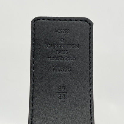 Louis Vuitton Belt Monogram LV Initial 40 mm Reversible Brown Black — view 2