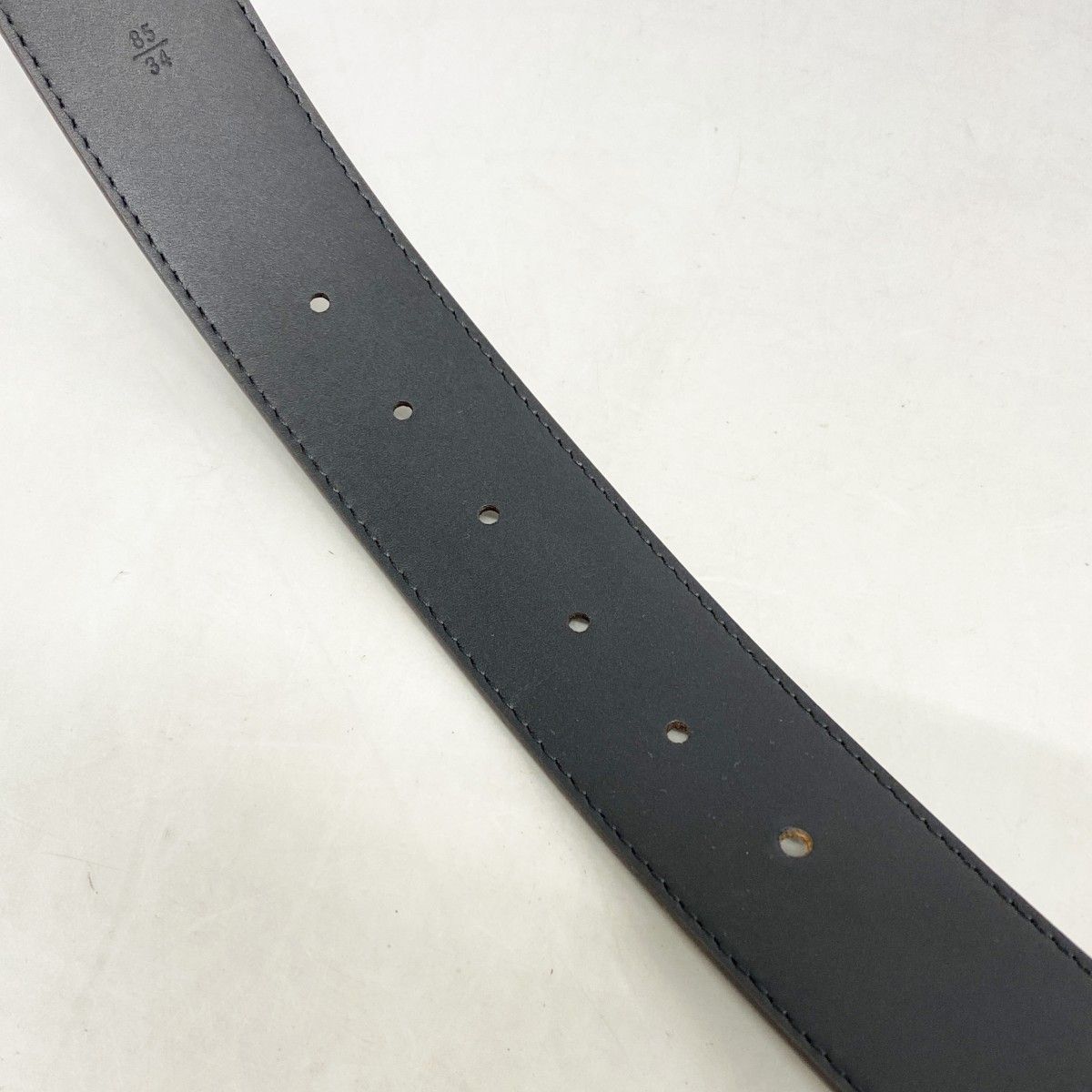 Louis Vuitton Belt Monogram LV Initial 40 mm Reversible Brown Black — view 6
