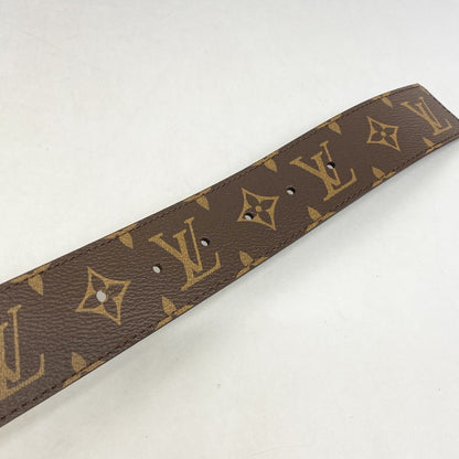 Louis Vuitton Belt Monogram LV Initial 40 mm Reversible Brown Black — view 5