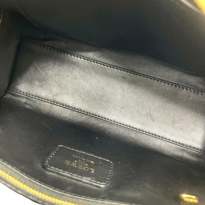 Loewe with Key Amazona 23 Anagram Logo Leather 2-Way Mini Boston Bag Black — view 9