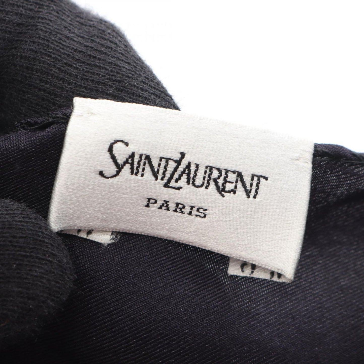 Saint Laurent Paris Scarf All Over Silk — view 2