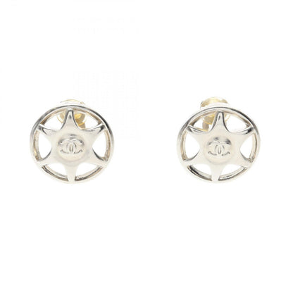 Chanel Earrings CC Logo Stainless Steel