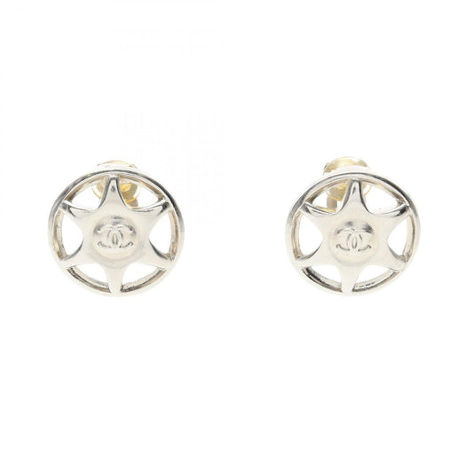Chanel Earrings CC Logo Stainless Steel