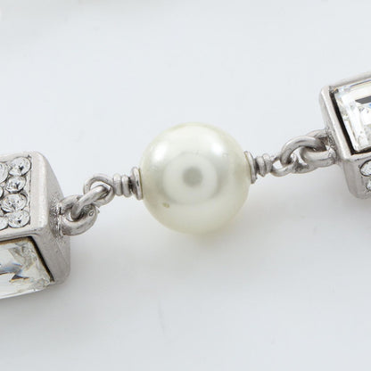 Chanel Necklace CC Logo Ribbon Stainless Steel — view 8