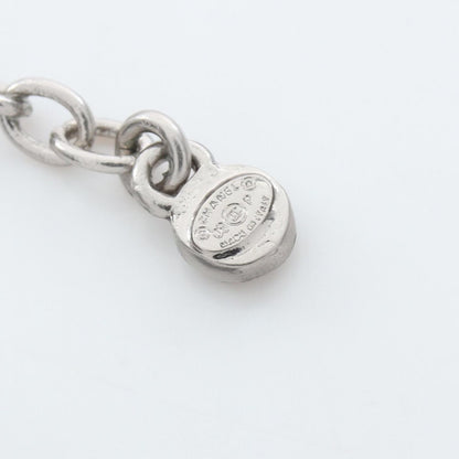 Chanel Necklace CC Logo Ribbon Stainless Steel — view 5