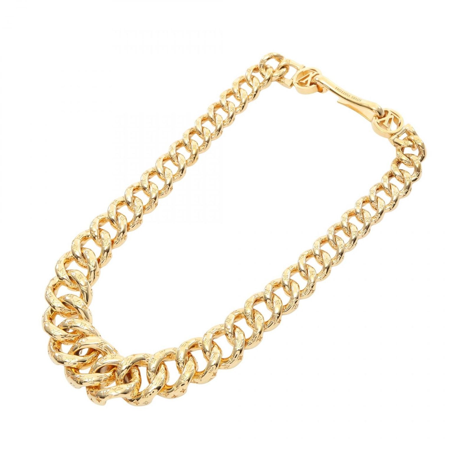 Louis Vuitton Necklace Collier Circle Chain Monogram — view 2