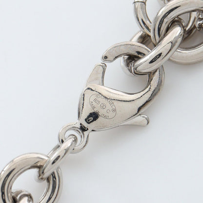 Chanel Necklace CC Logo Stainless Steel CC Line Stone — view 5