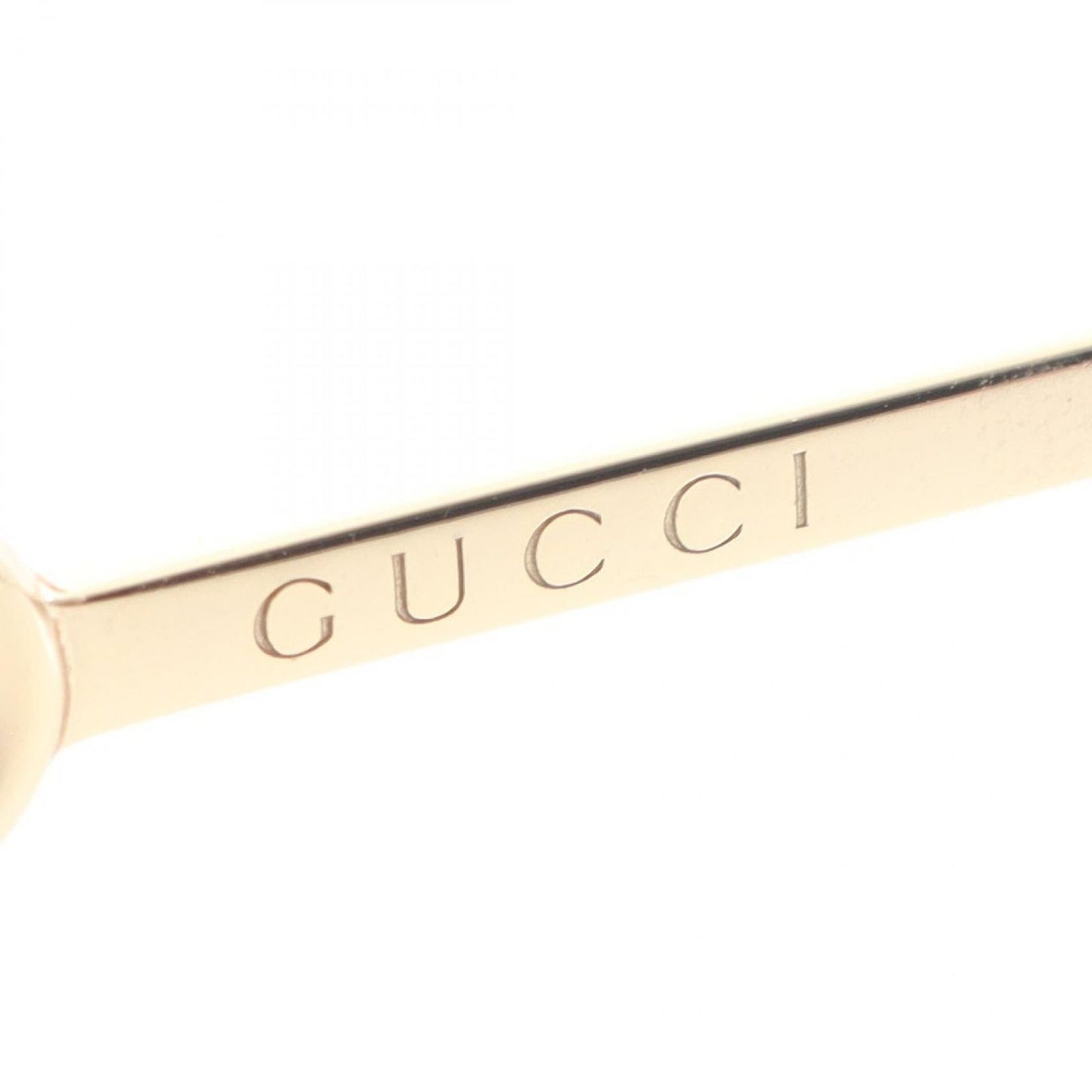 Gucci Sunglasses Horsebit Asian Fit Beige Eyewear — view 4