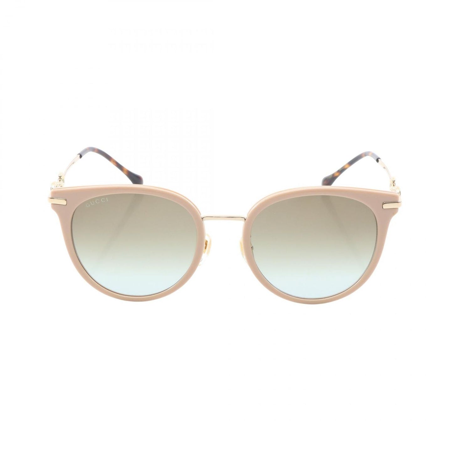 Gucci Sunglasses Horsebit Asian Fit Beige Eyewear