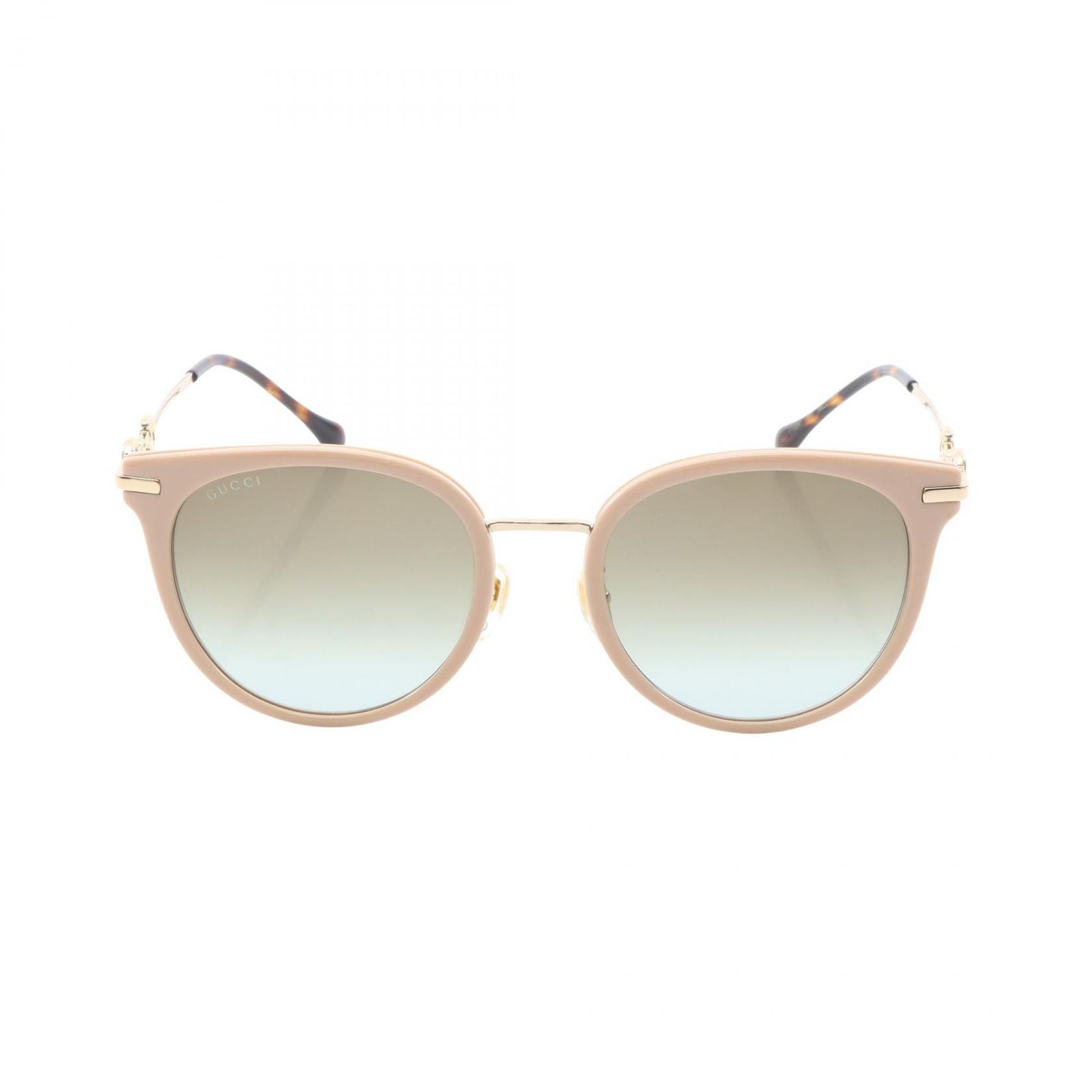 Gucci Sunglasses Horsebit Asian Fit Beige Eyewear