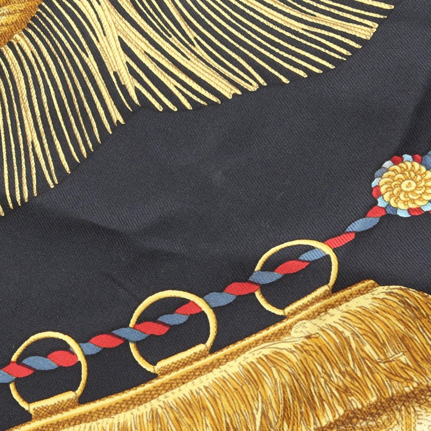 Hermes Scarf Carre 90 Poste Et Cavalerie Silk — view 5