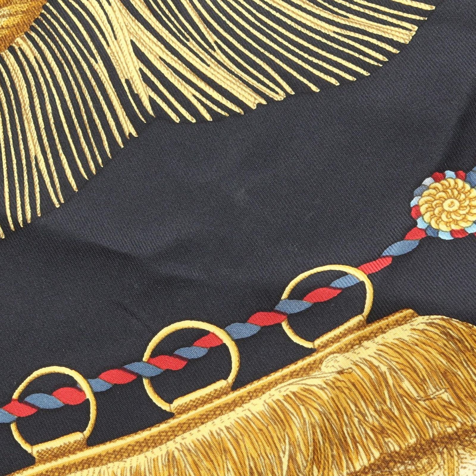 Hermes Scarf Carre 90 Poste Et Cavalerie Silk — view 5