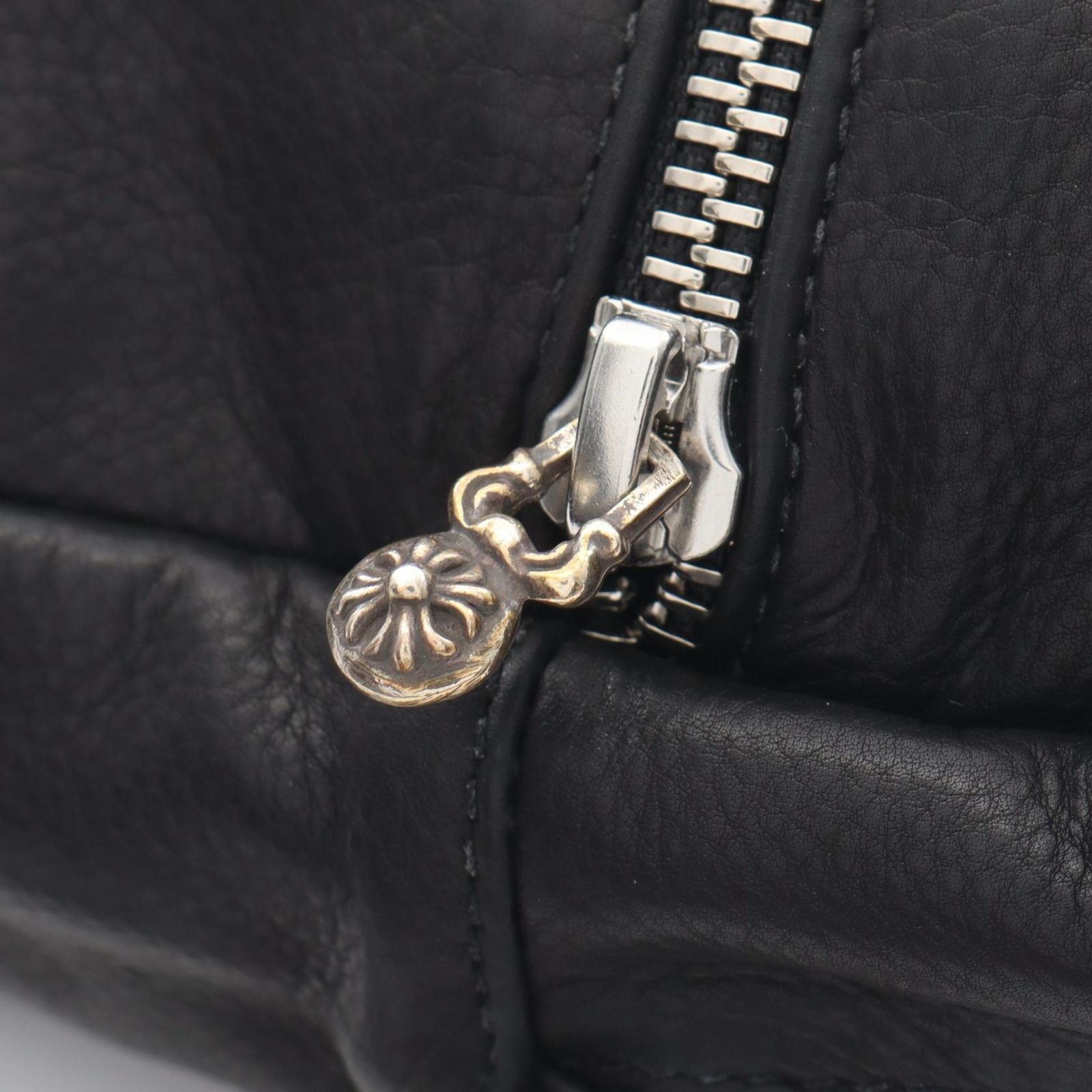 Chrome Hearts Shoulder Bag Taka Mini Takamini Cemetery Cross Patch Leather — view 5